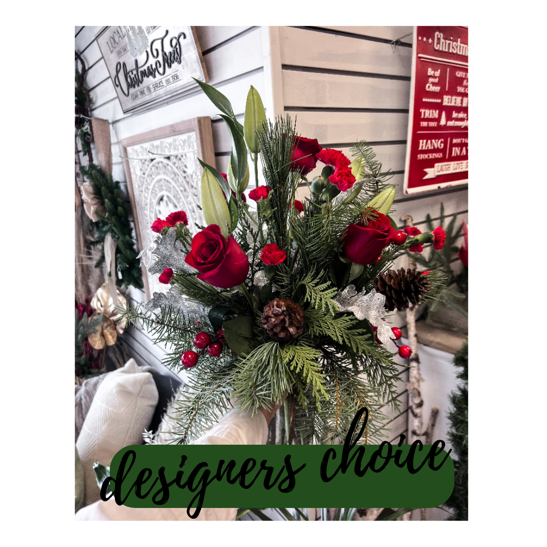 Macyks Christmas Vase