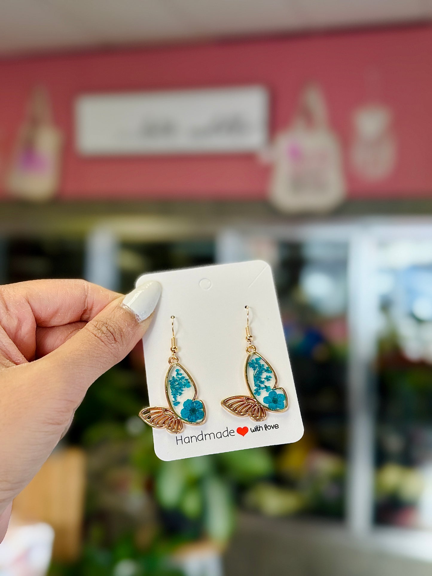 Butterfly Muse Statement Earrings