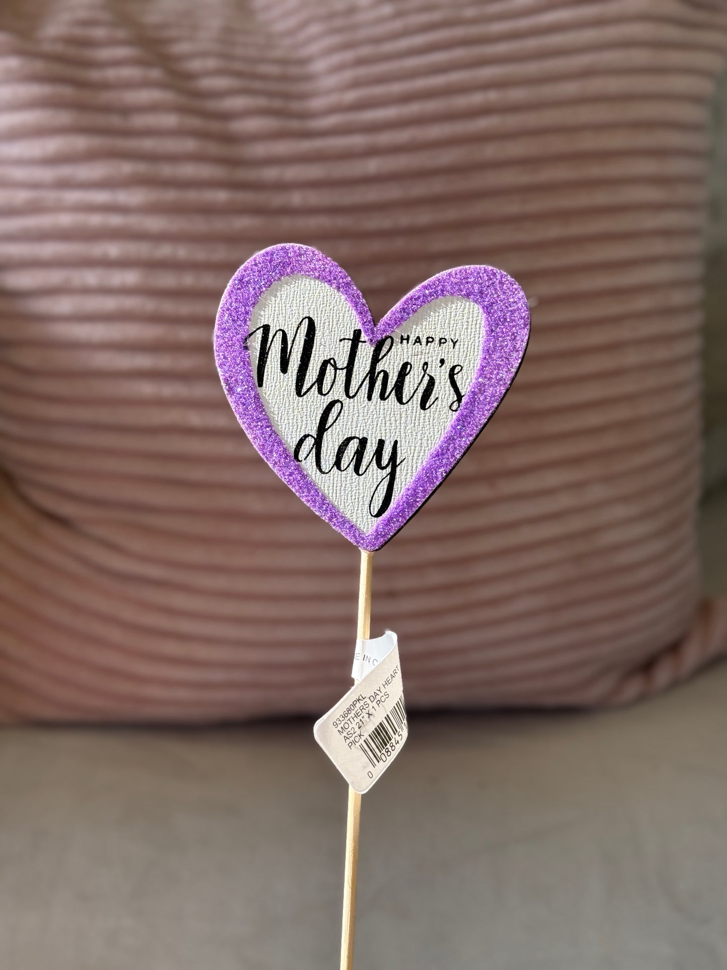 Mother’s Day Wooden Picks – Assorted Designs