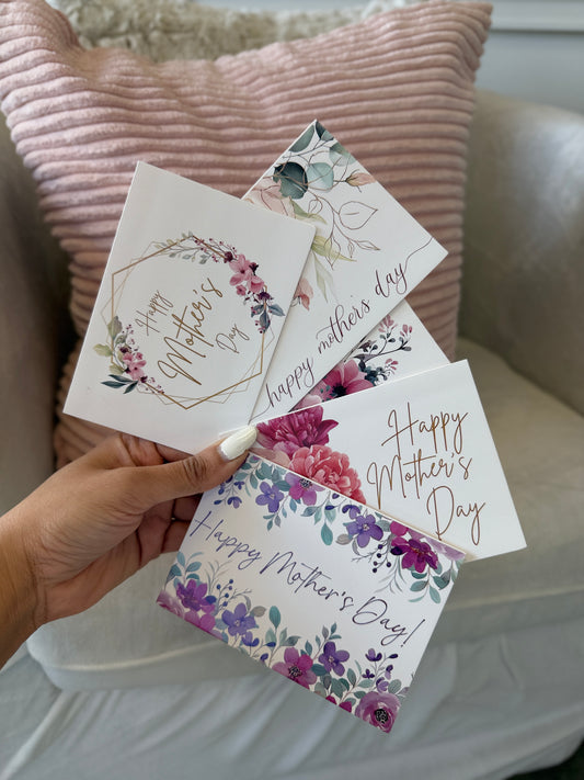 Mother’s Day Greeting Cards – Assorted Designs