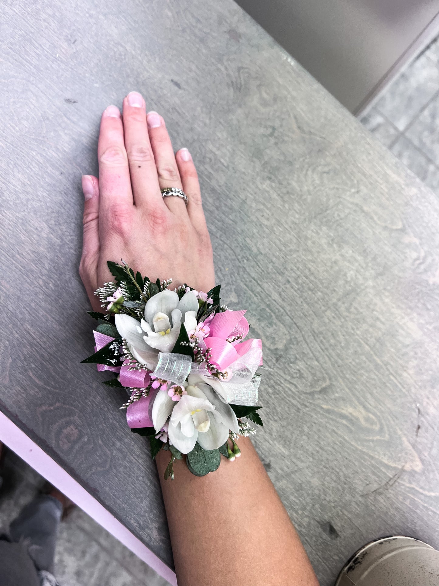 Orchid Boutonniere/Wristlet