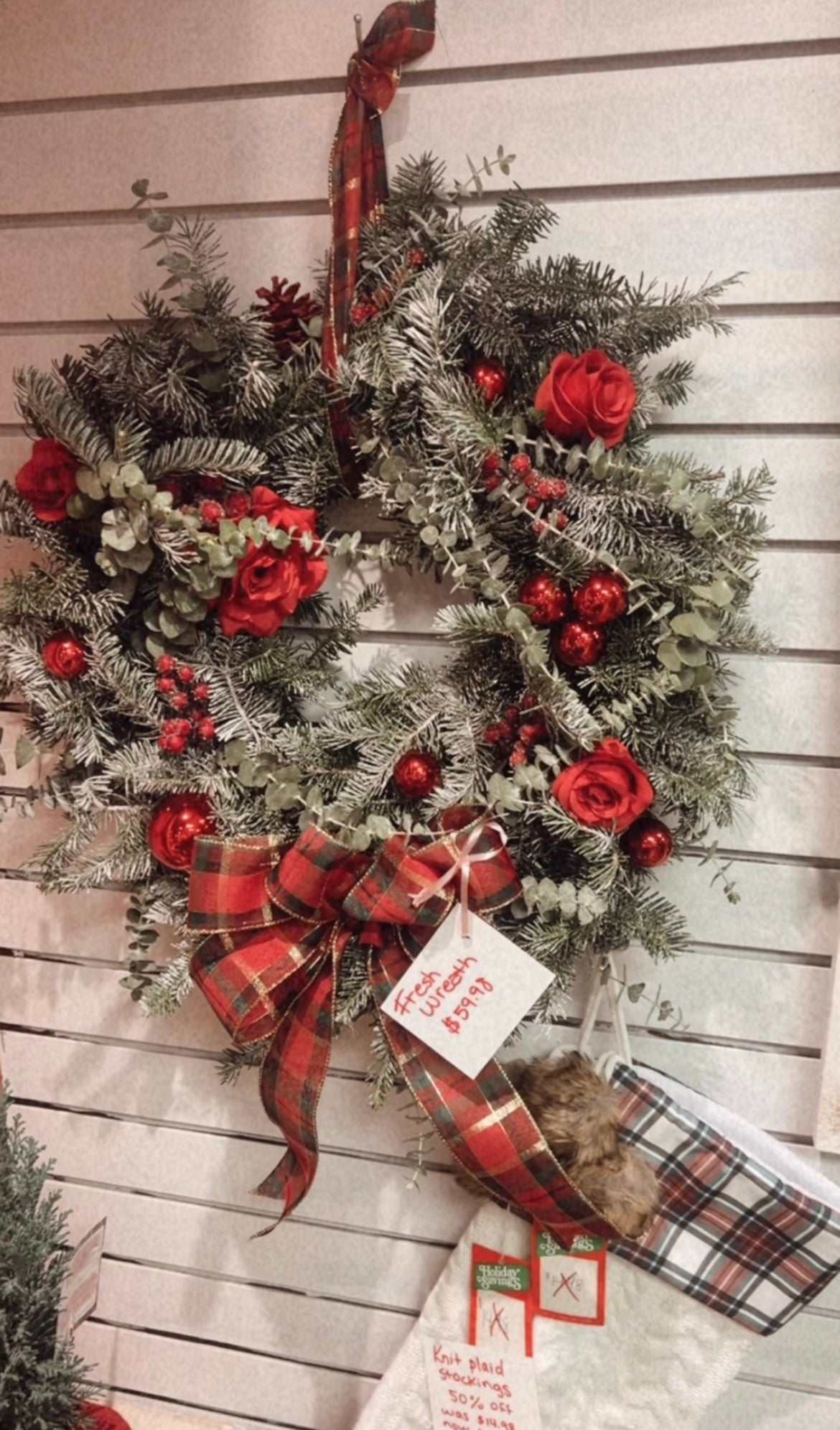 Silent Night (Fresh Wreath)