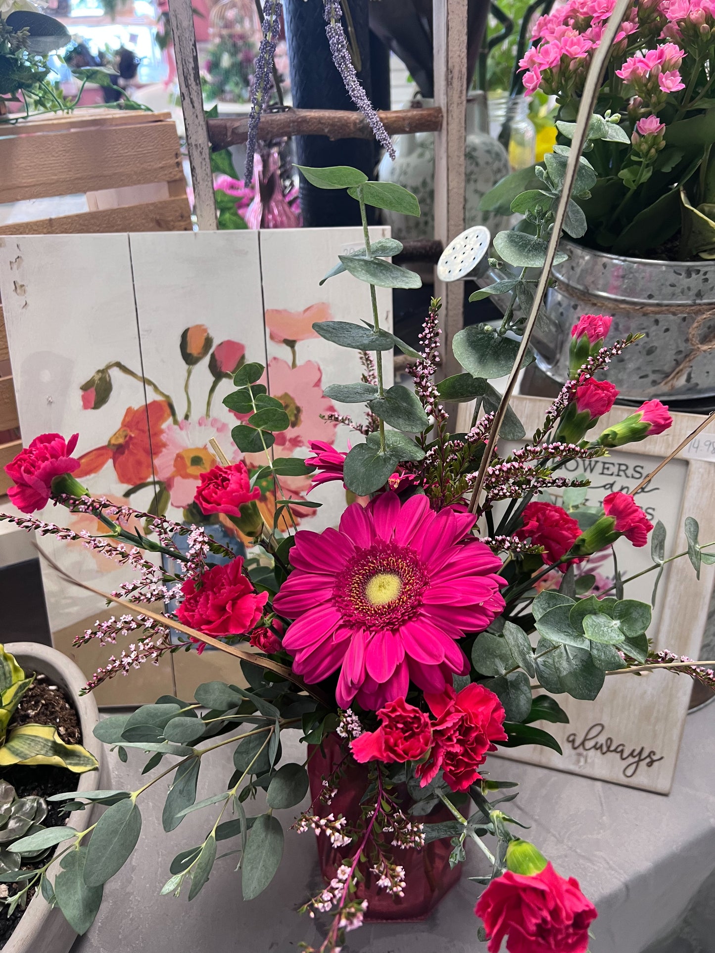 Brightly Pink Vase