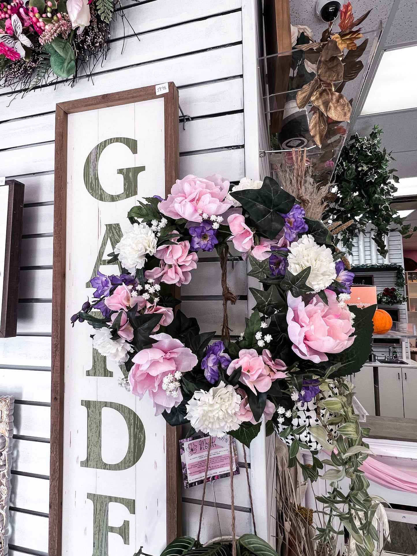 Pinks Wreath