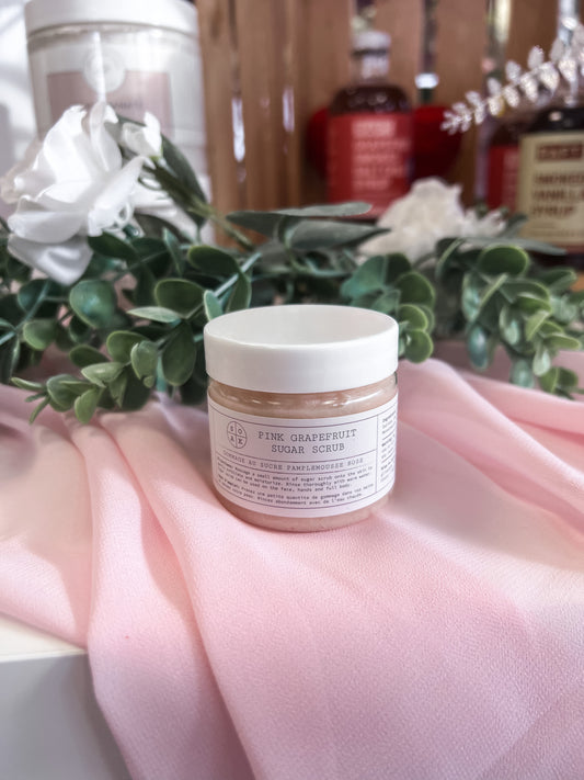 Pink Grapefruit Sugar Scrub – SOAK Bath Co