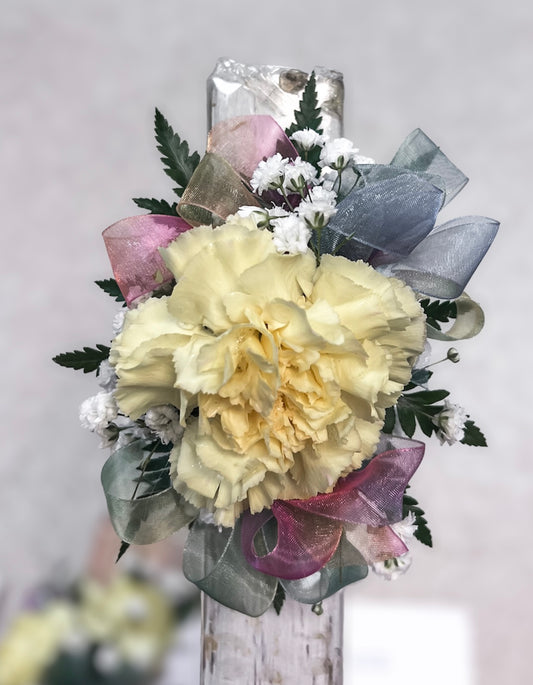 Rainbow Carnation Wristlet