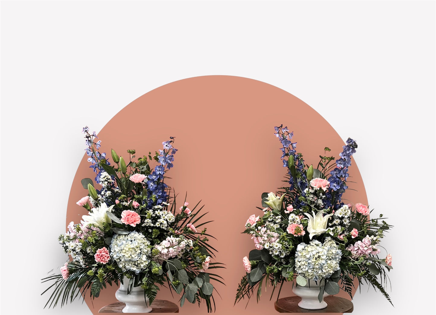 Blue & Pink Gardens