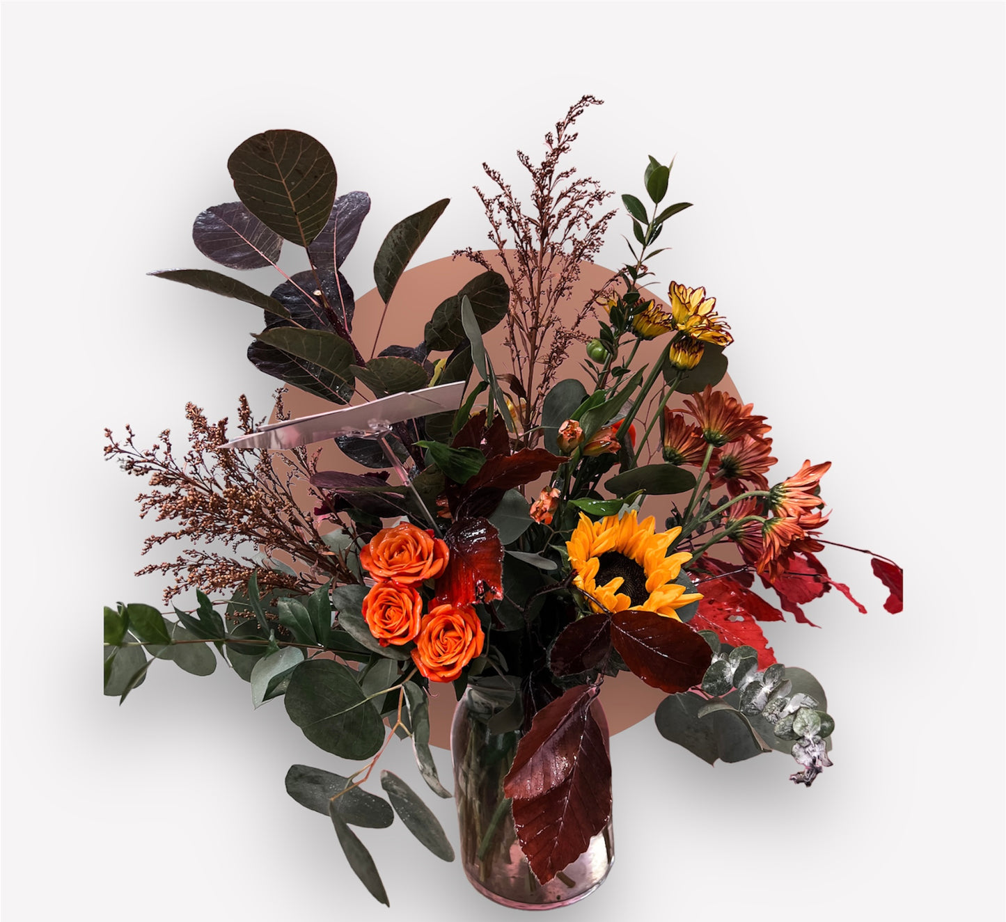 Pumpkin Trees Vase