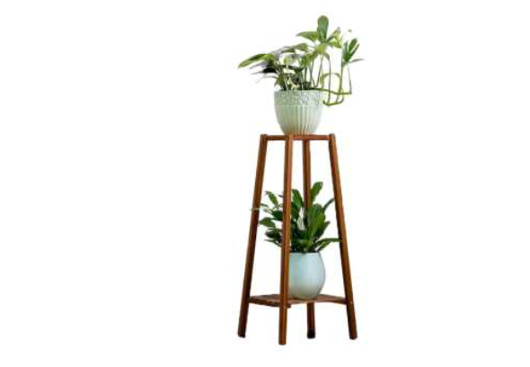 Wood Plant Stand