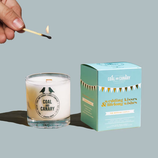 Wedding Kisses & Lifelong Wishes (the wedding candle)