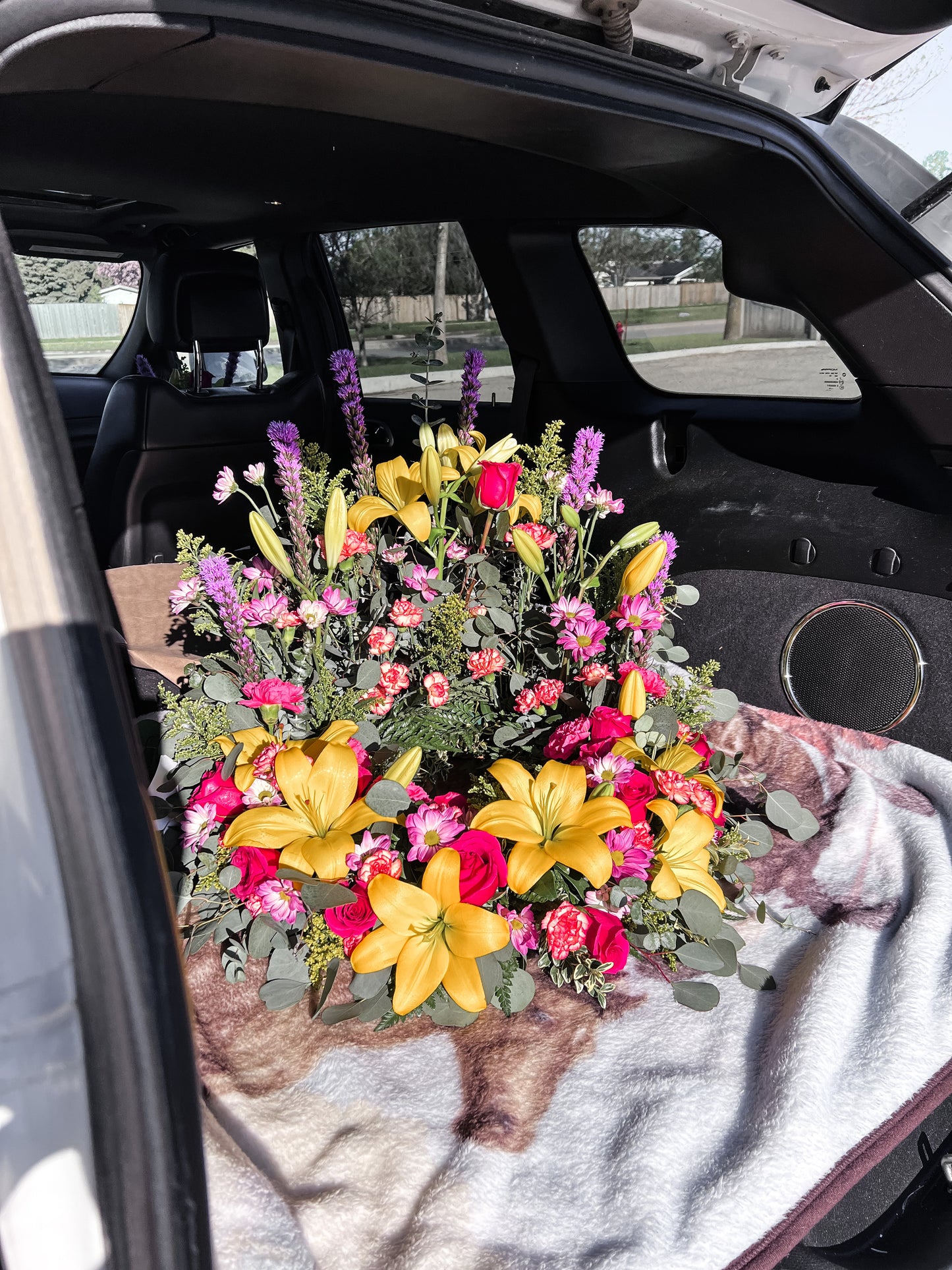 Colourful Urn Tribute