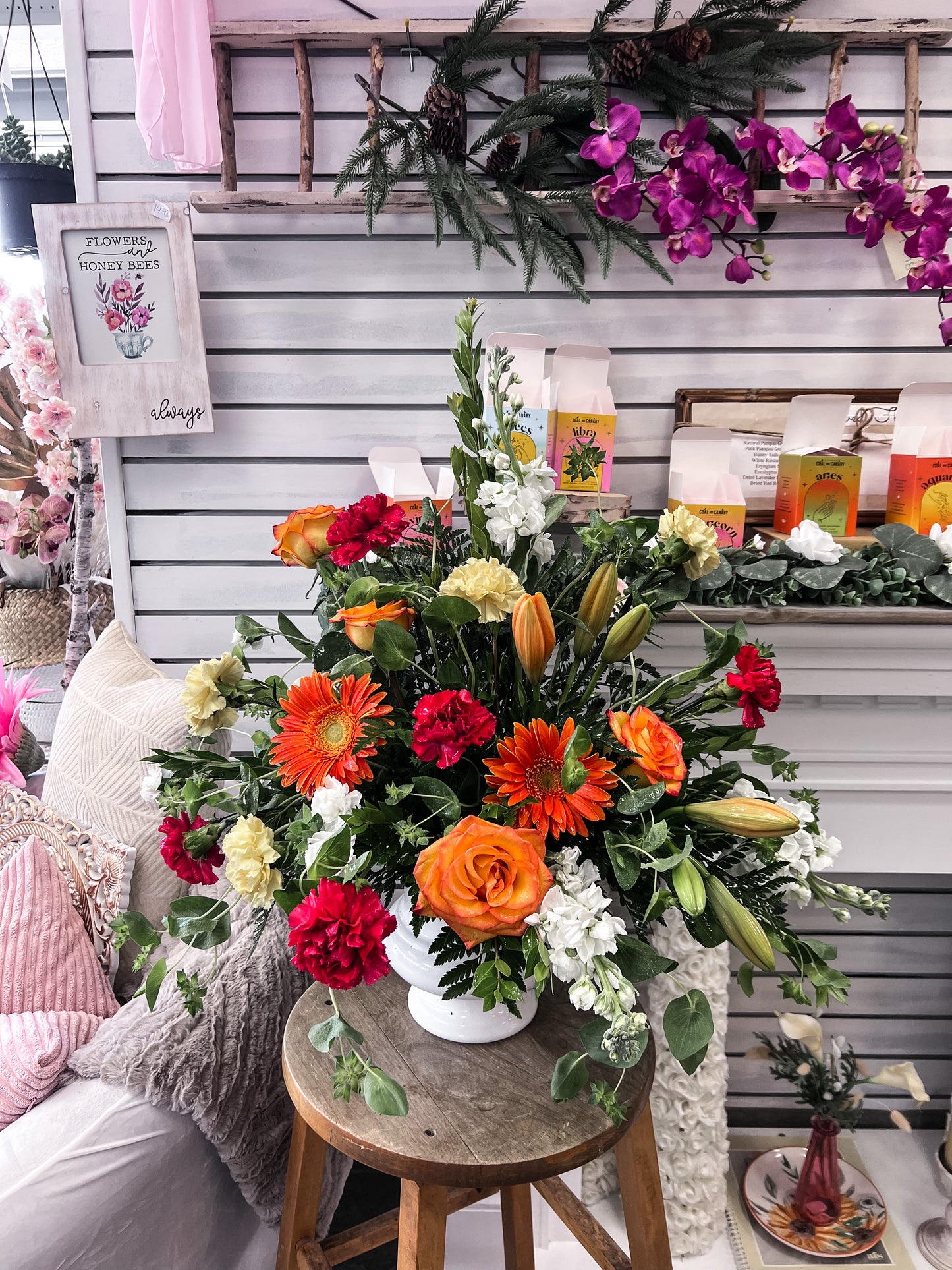 Sunset Skies Memorial Arrangment