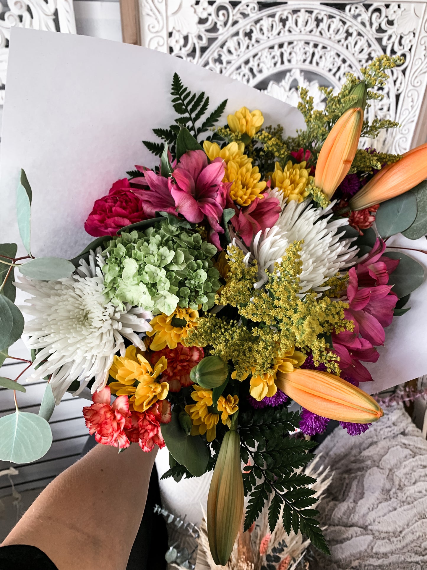 The Colourful Bouquet