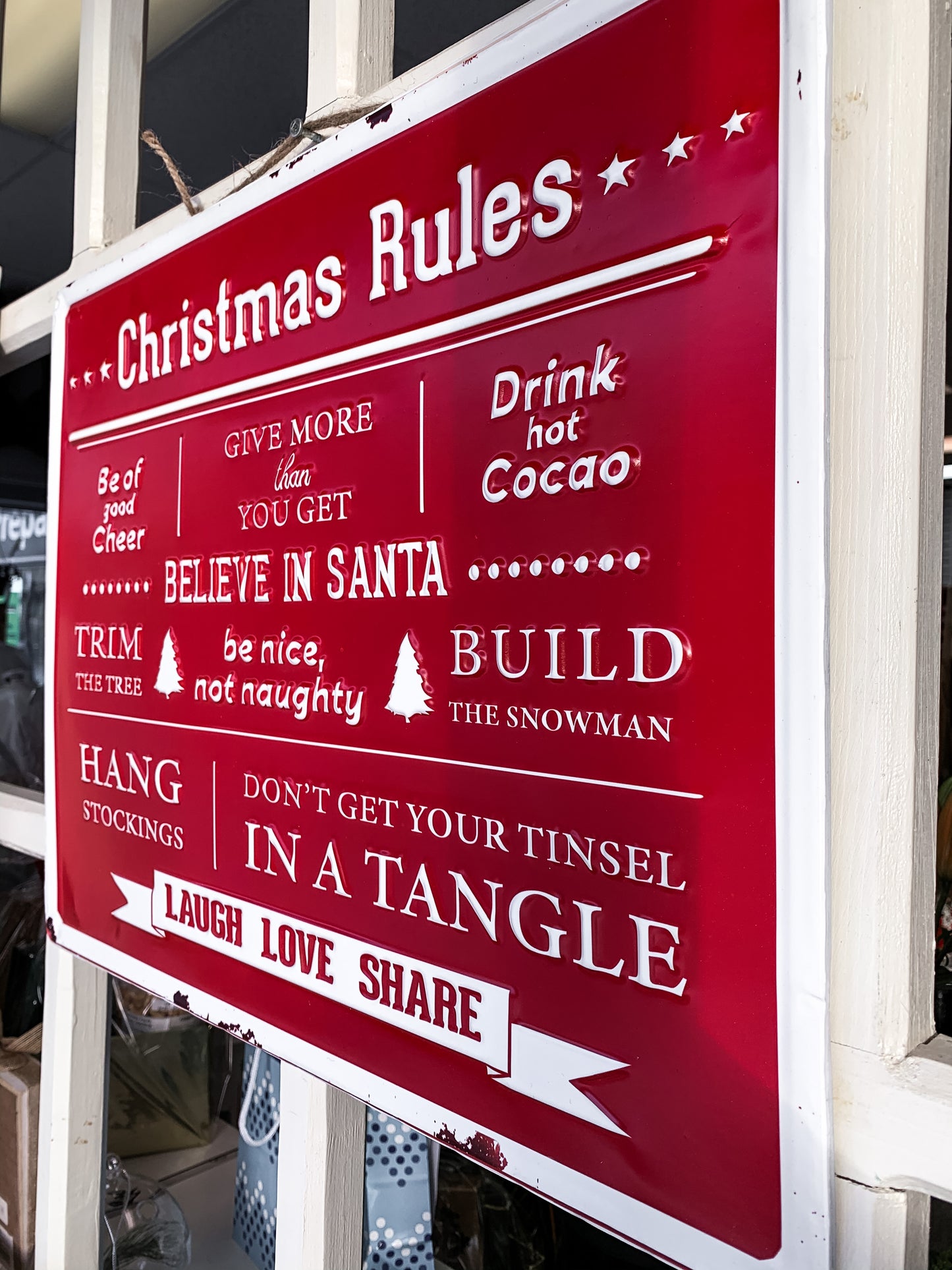 Holiday Wall Sign