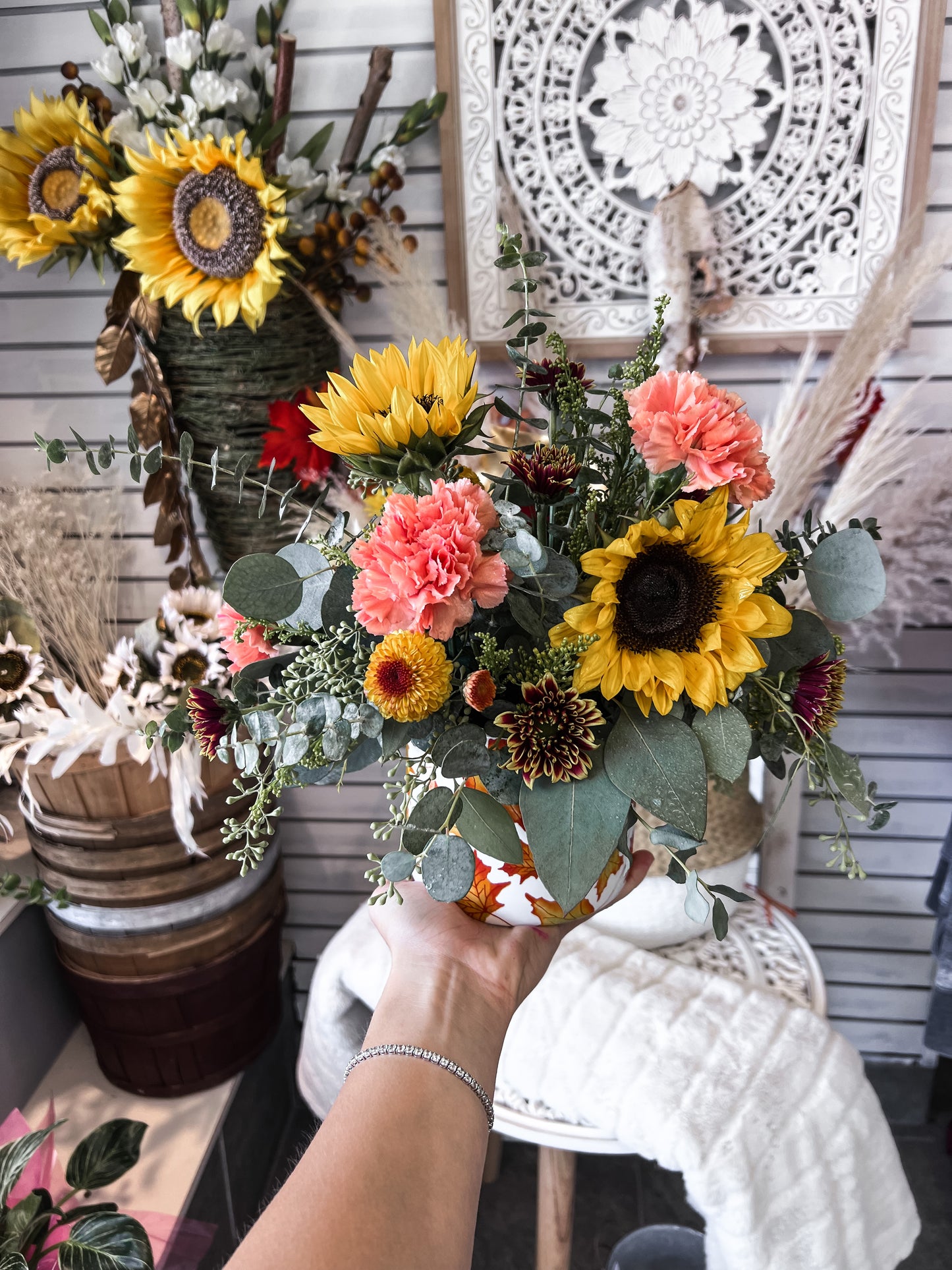 Cozy Up Arrangement