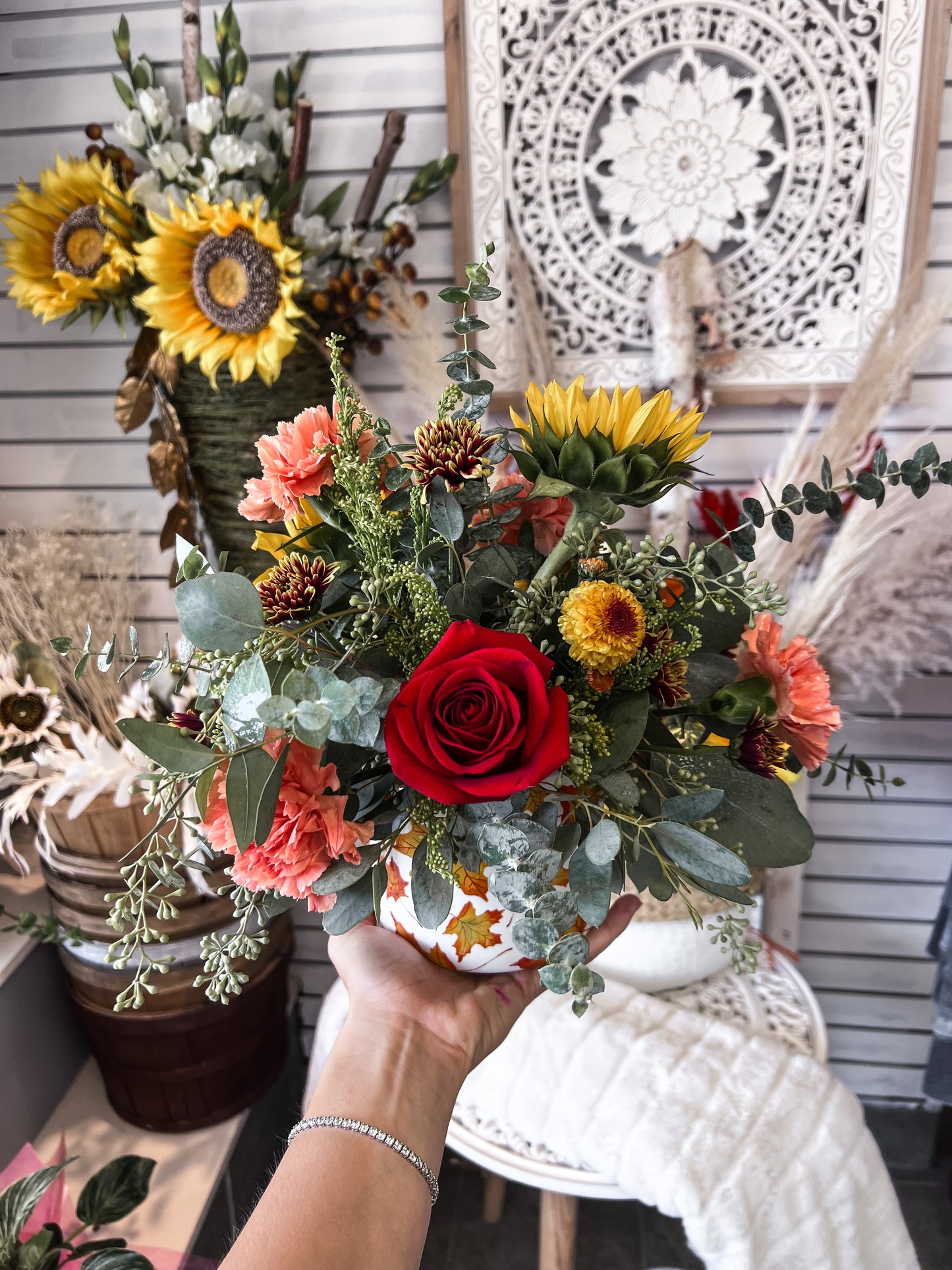 Cozy Up Arrangement