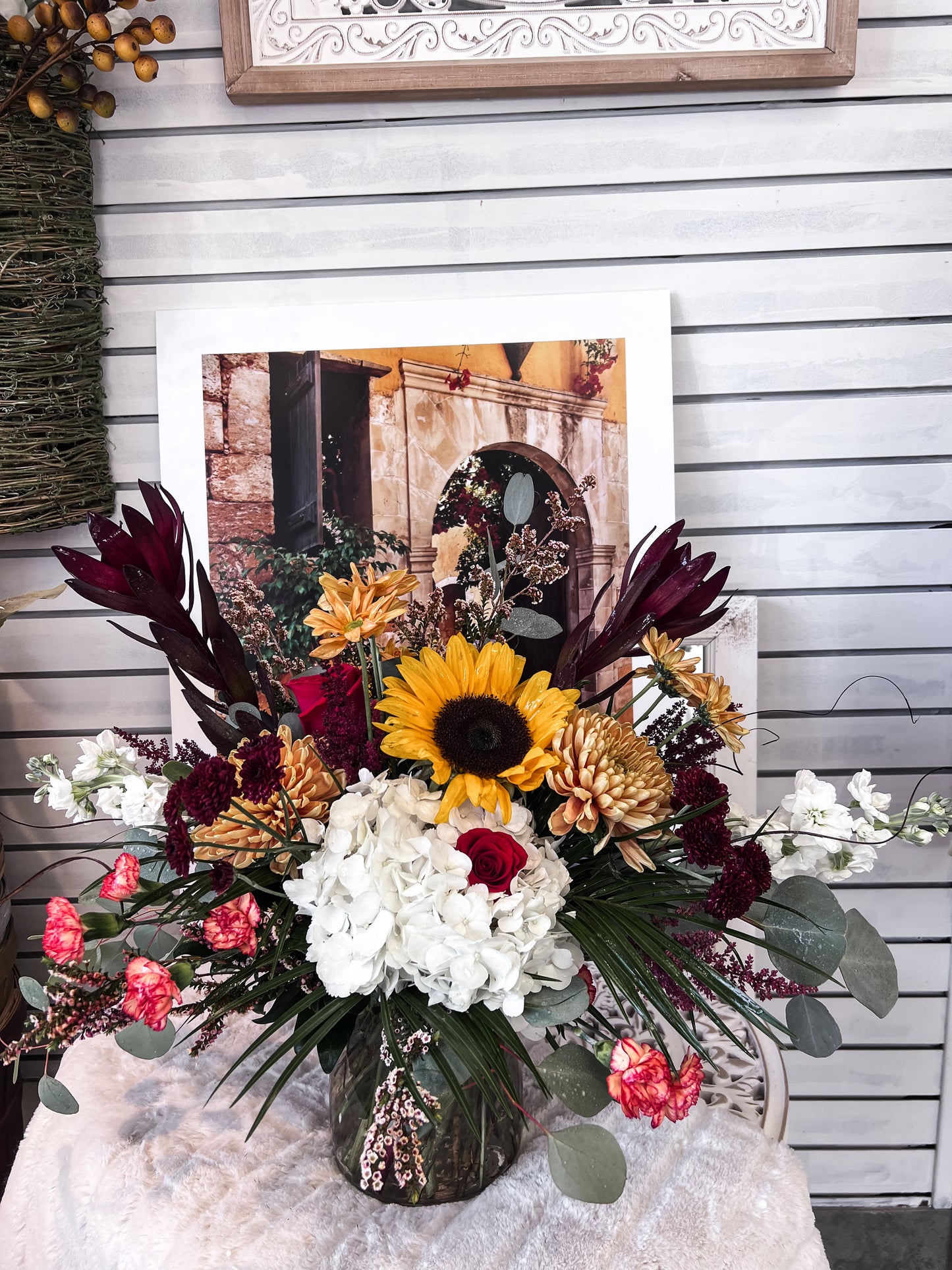 Autumn Hugs Vase