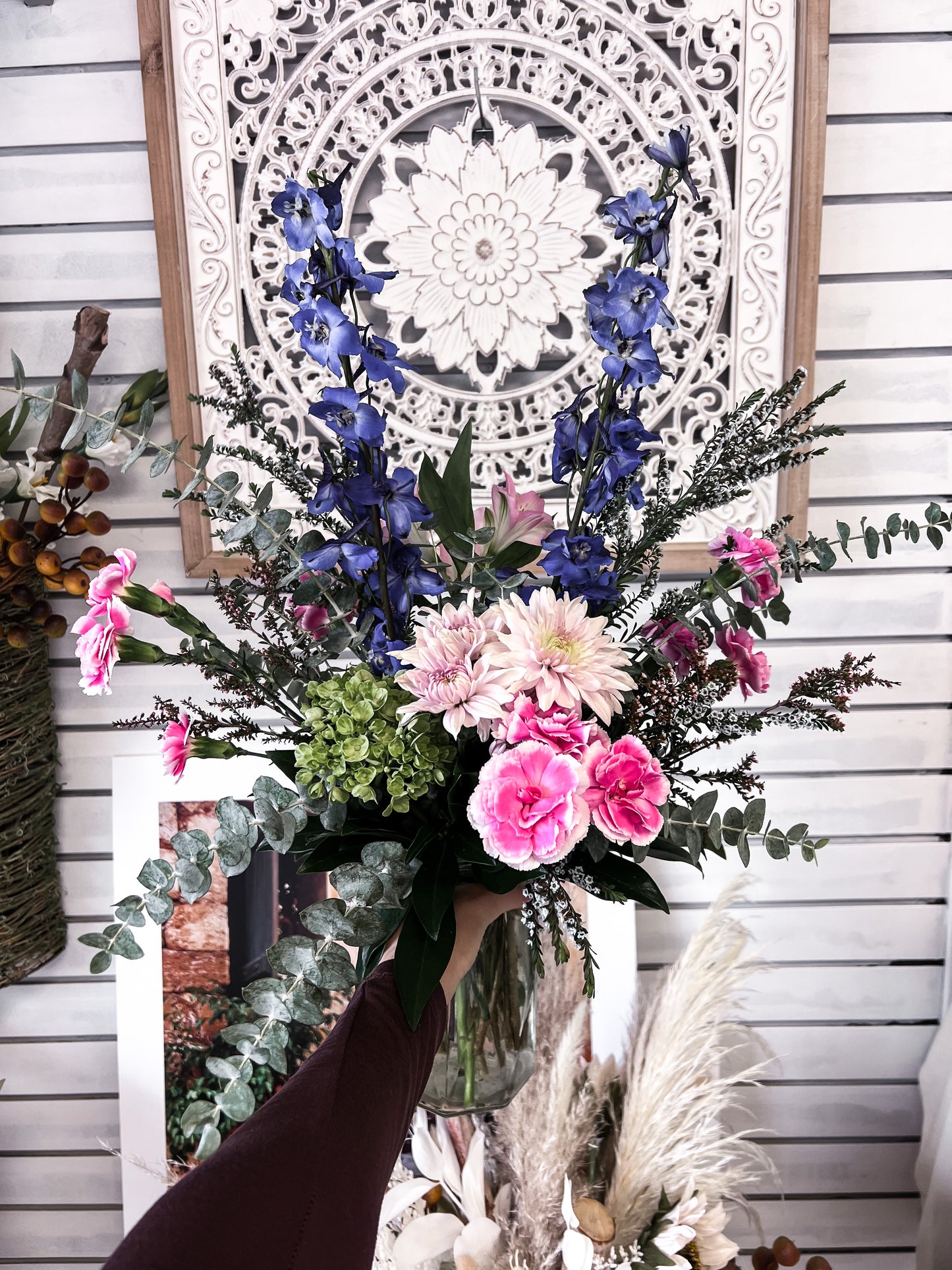 Gender Reveal Vase