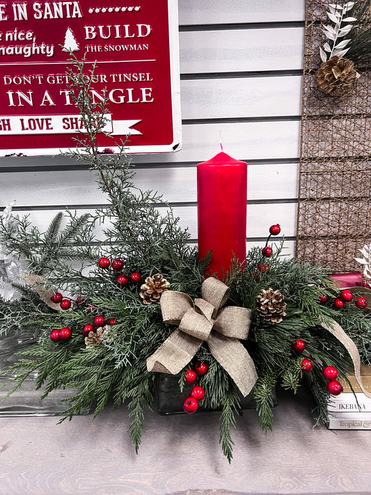 Holiday Spirit Centrepiece