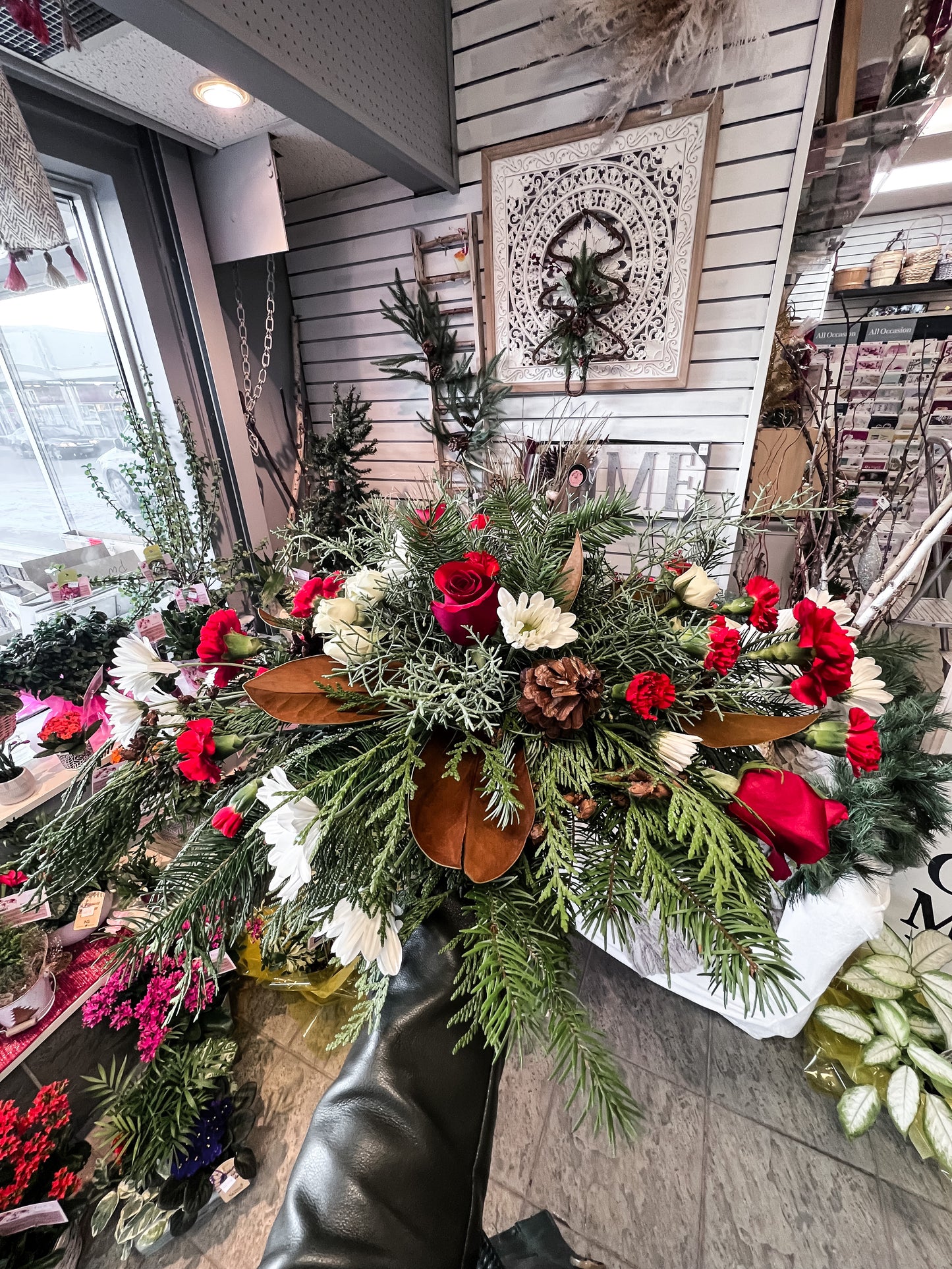 Christmas Traditions Centrepiece
