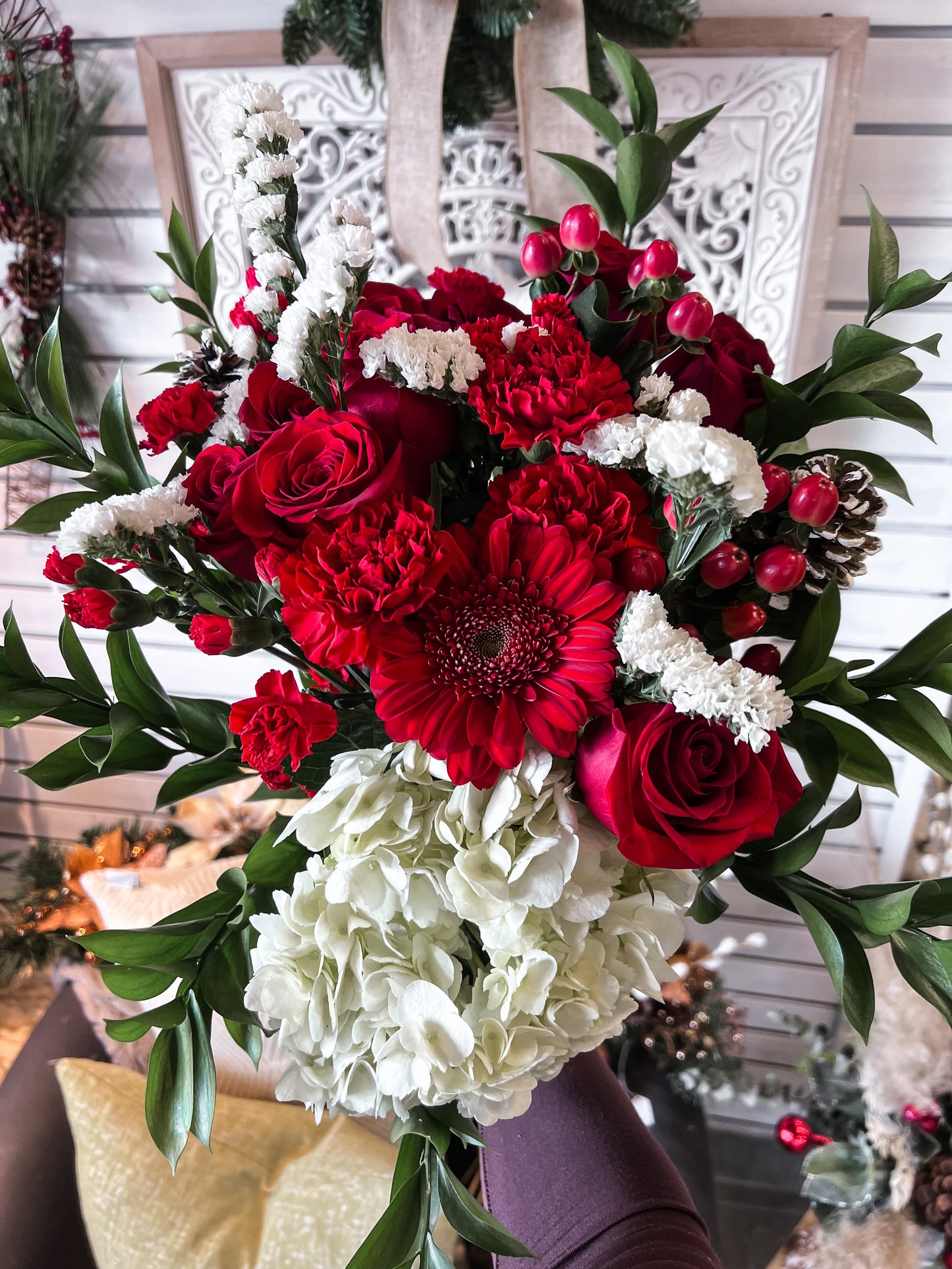 Santa's Sleigh Bouquet