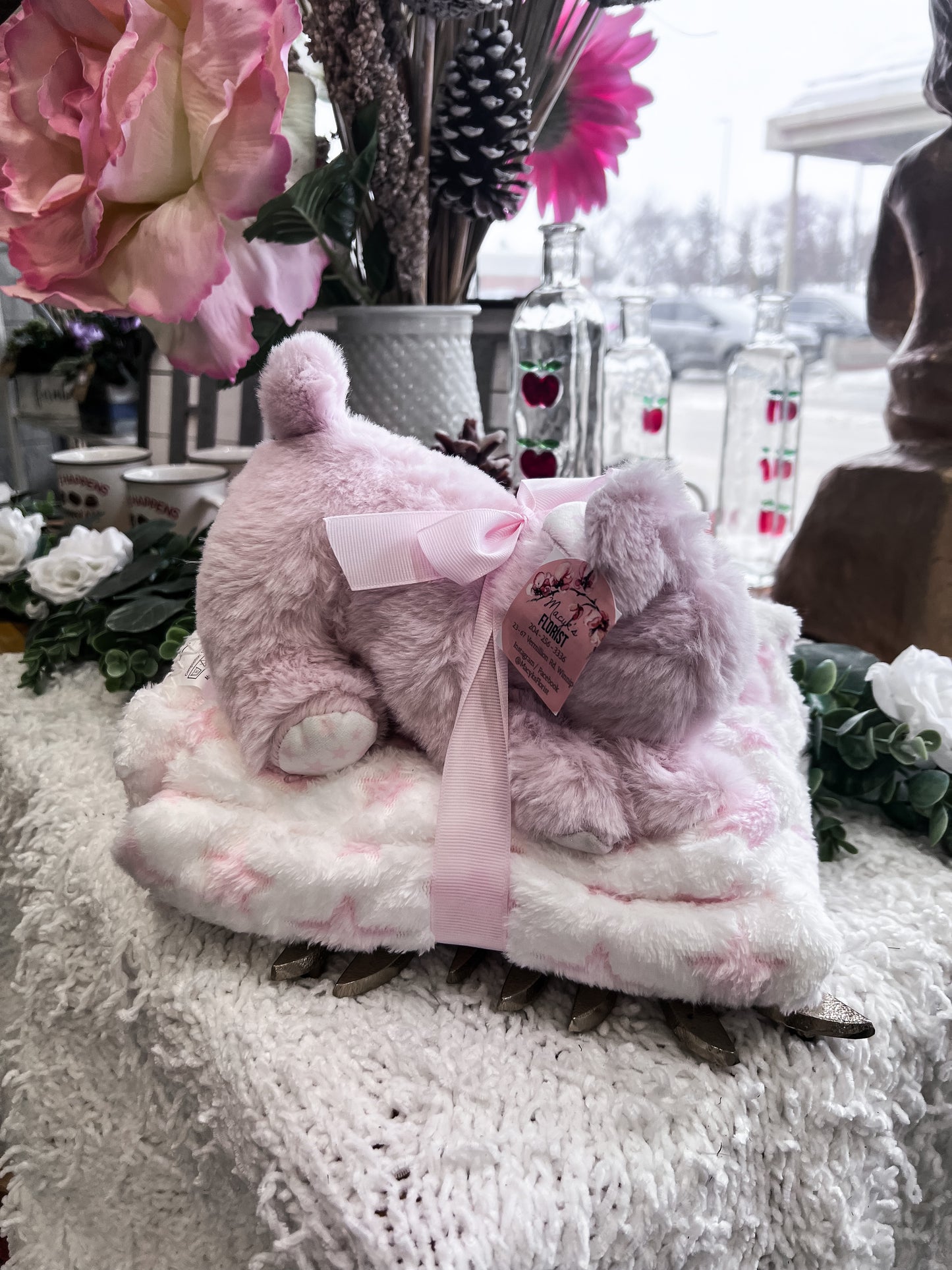 Baby Girl Plush & Blanket