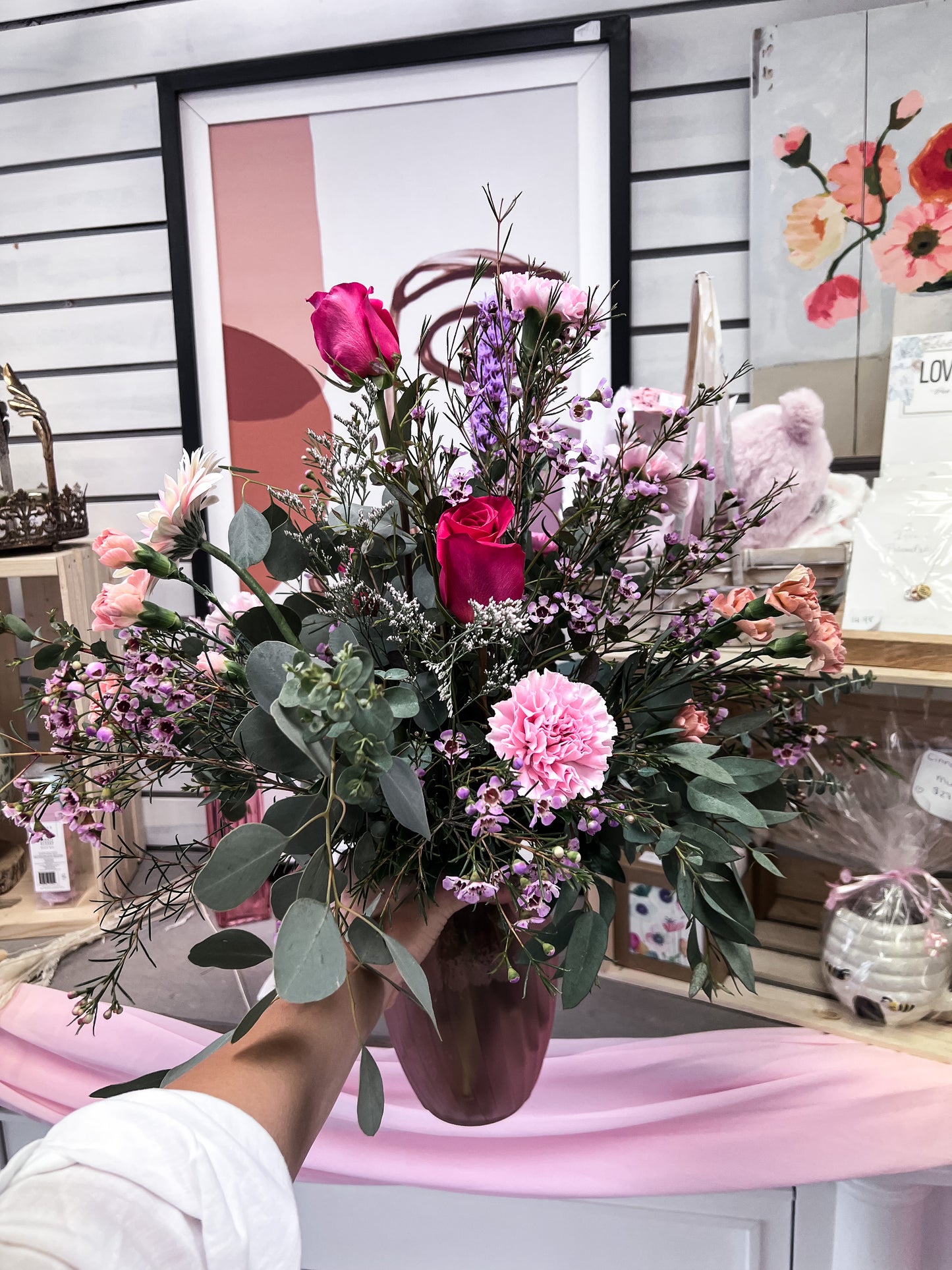 Pop The Champagne Vase