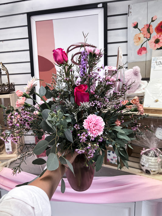 Pop The Champagne Vase