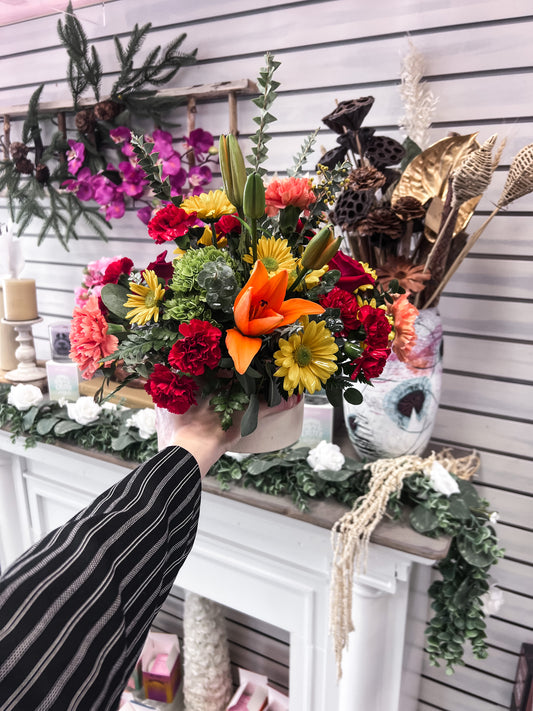 Punch of Colour Arrangement