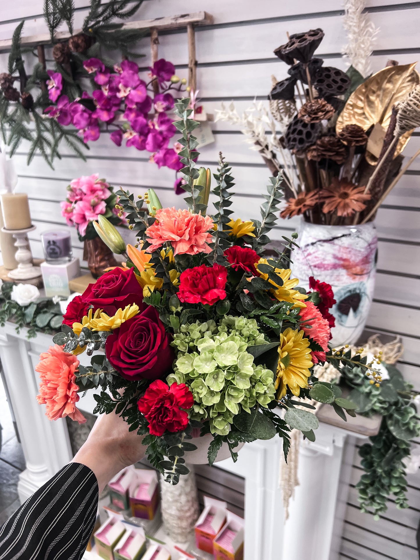Punch of Colour Arrangement