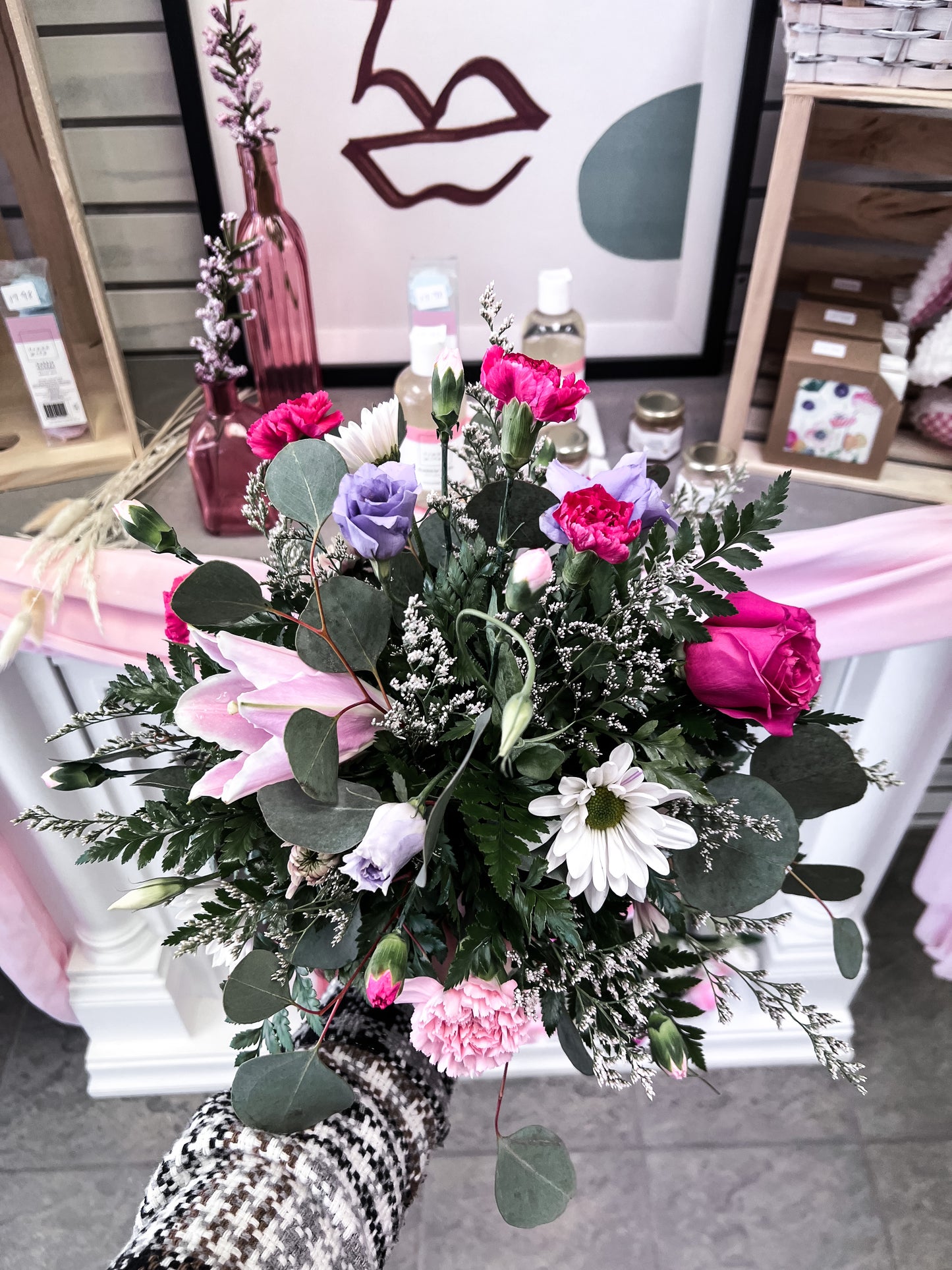 Powder Pink Arrangement
