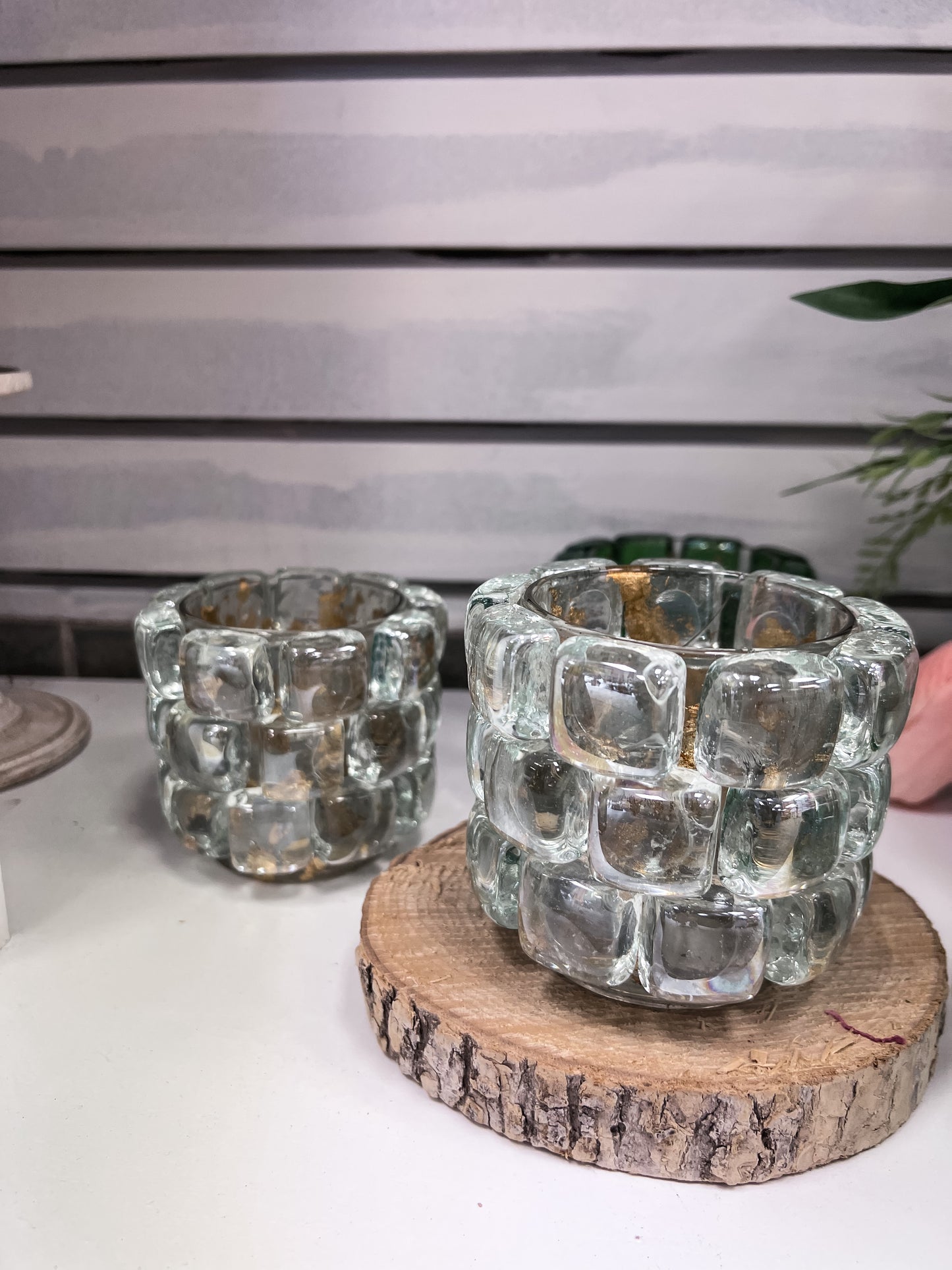 Mosaic Candle Holder/ Decor