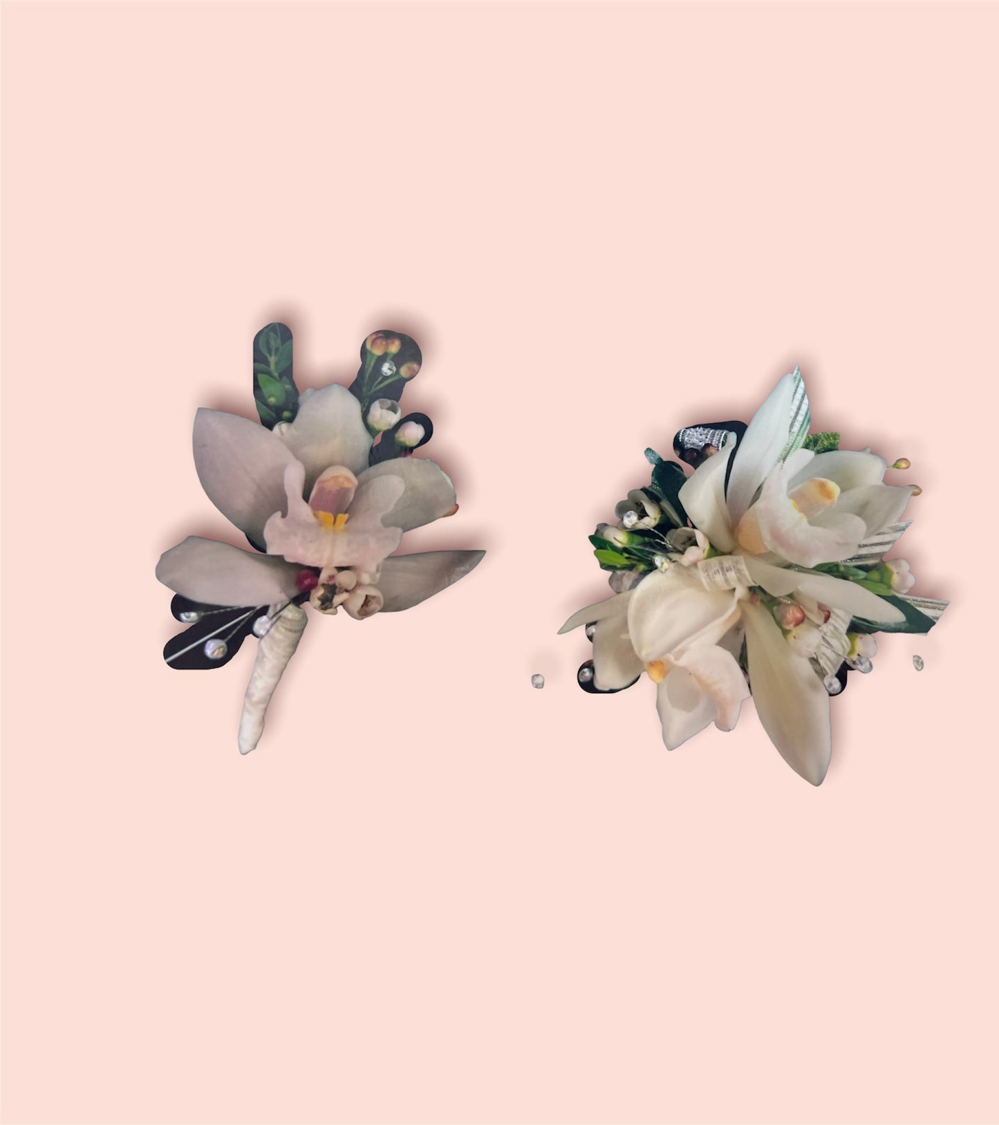 Orchid Boutonniere/Wristlet