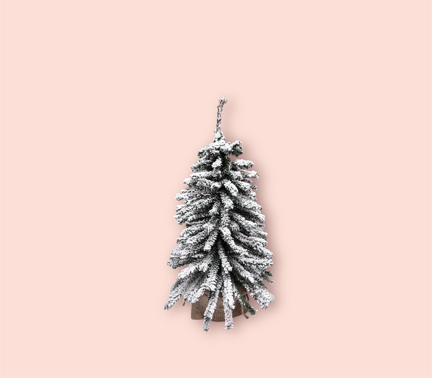 Flocked Christmas Tree