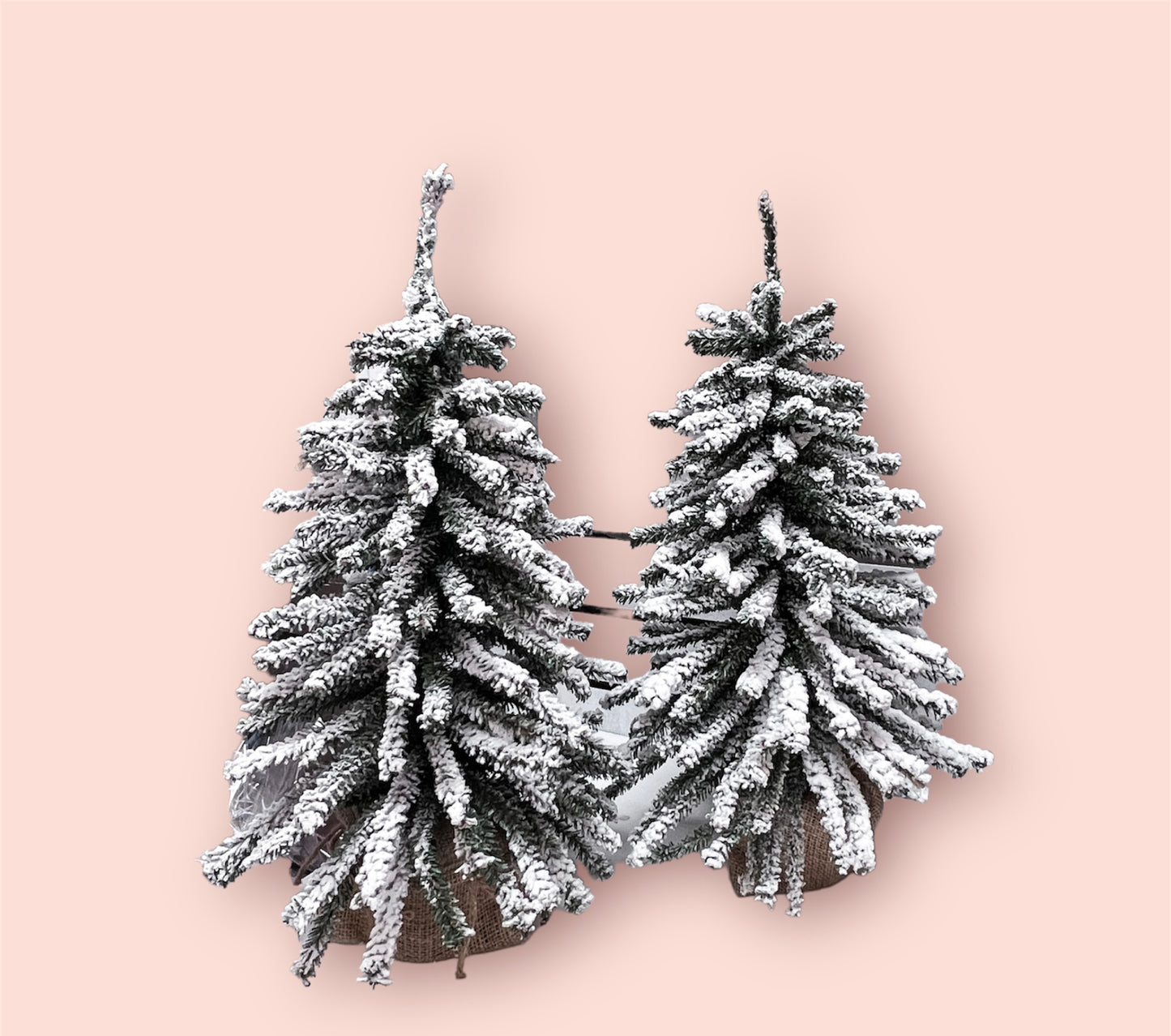 Flocked Christmas Tree