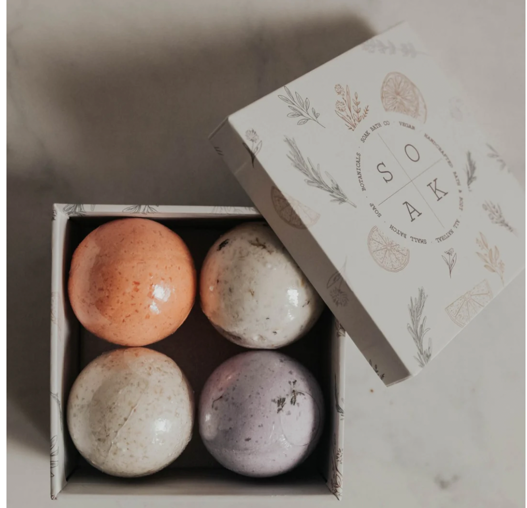 Soak Bath Co. Mini Bath Bomb Gift Box
