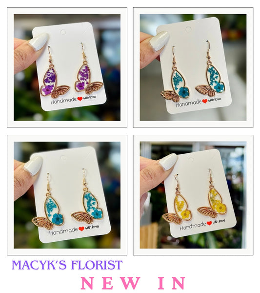 Butterfly Muse Statement Earrings
