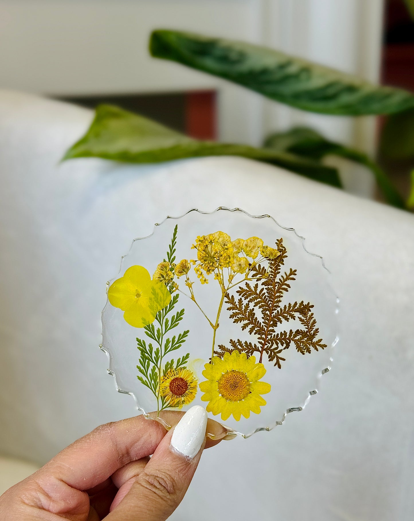 Floral Dream Resin Coasters