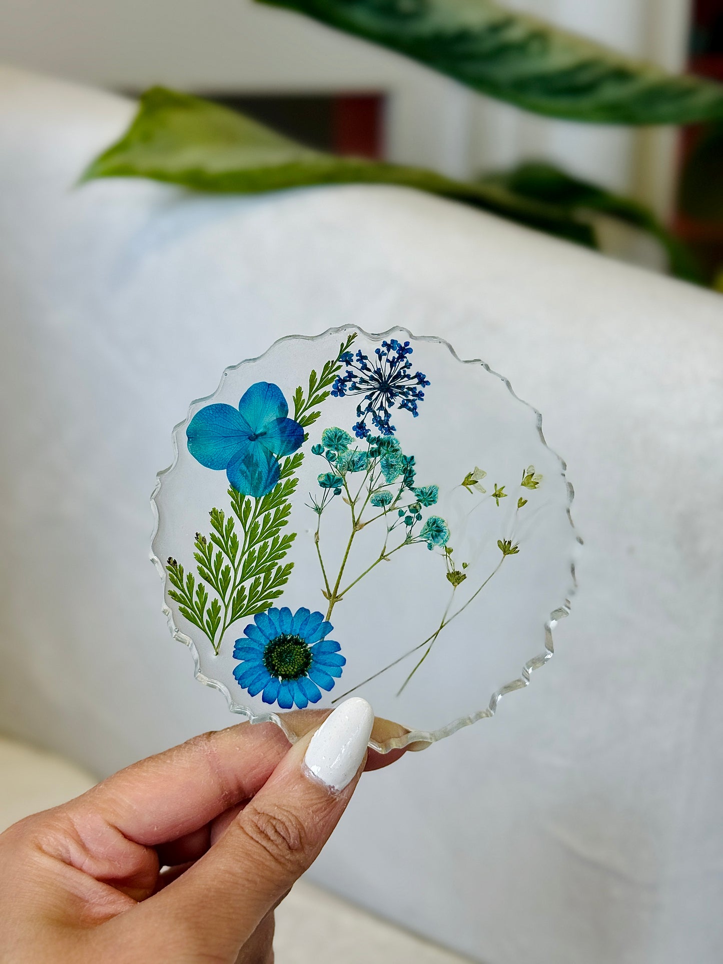 Floral Dream Resin Coasters