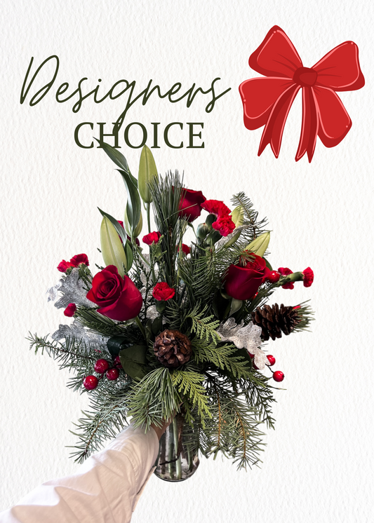 Macyks Christmas Vase