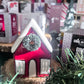 Holiday Light Up Ceramic House