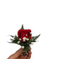 Red Rose Boutonniere or Wristlet