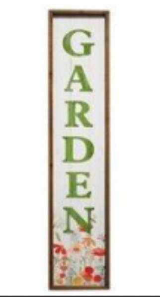 Garden Wood Plaque