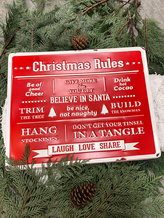 Holiday Wall Sign