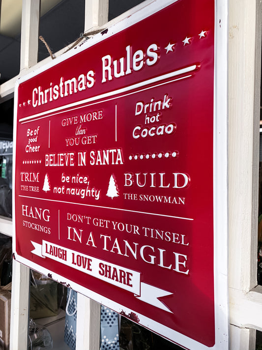 Holiday Wall Sign