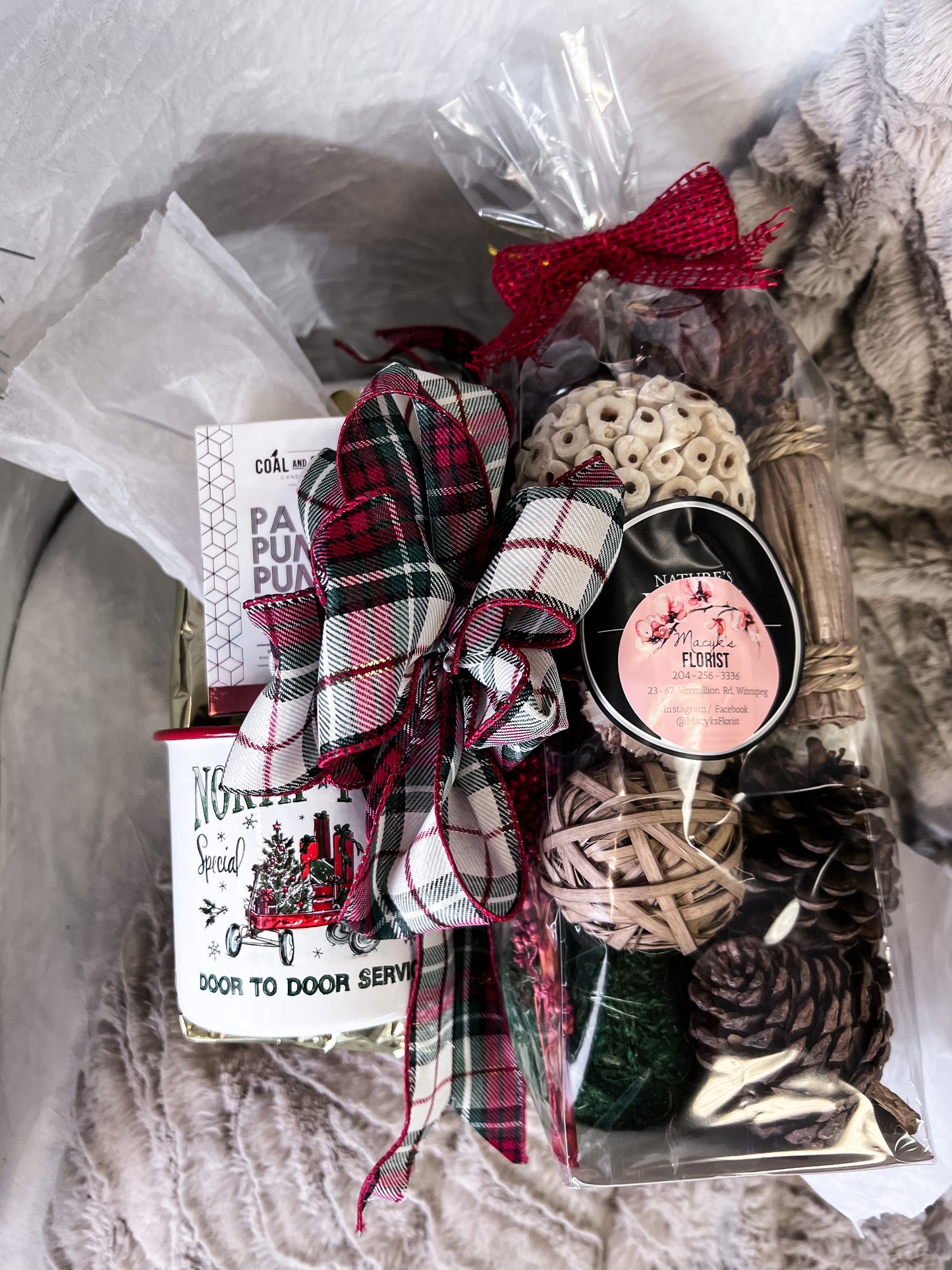 Silver Bells Holiday Gift Basket