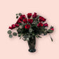 Eucalyptus Rose Vase